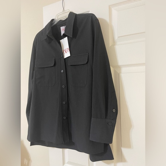 Zara button up blouse - Picture 5 of 6